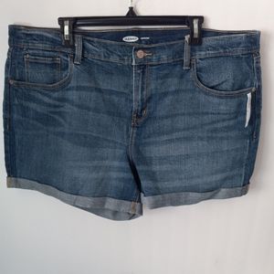 Old Navy Boyfriend Plus Size Denim Shorts